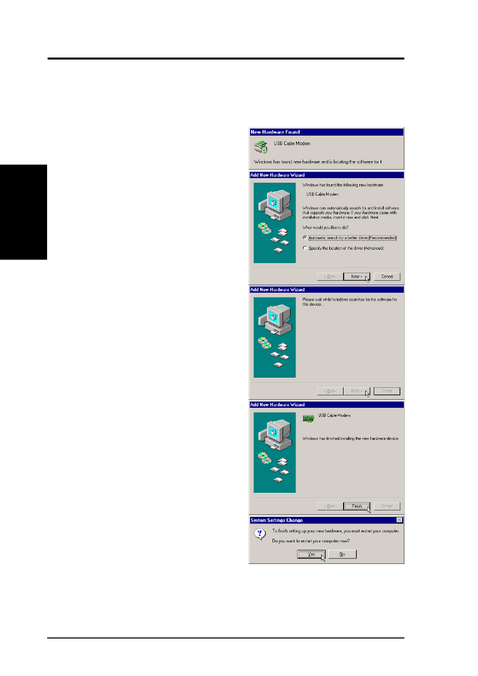 Windows me, Chapter 2 - installation | Asus ACM6050EB User Manual | Page 10 / 16