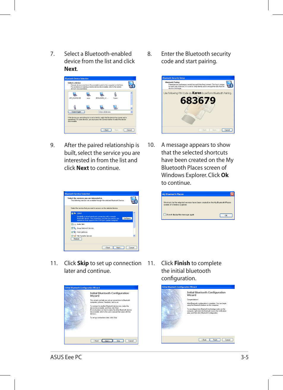 Asus Eee PC 1005HA User Manual | Page 37 / 60