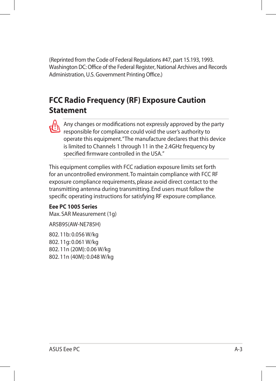 Asus Eee PC 1005HA User Manual | Page 51 / 60
