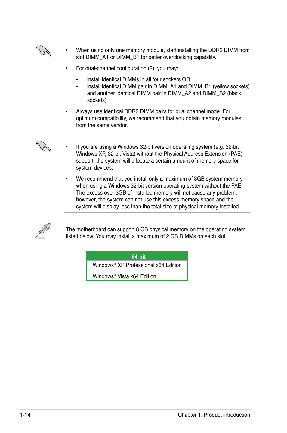 Asus M3N78-EH User Manual | Page 26 / 94