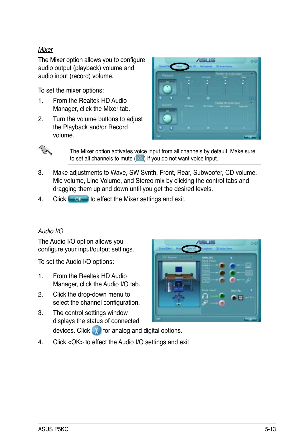 Asus P5KC User Manual | Page 123 / 154