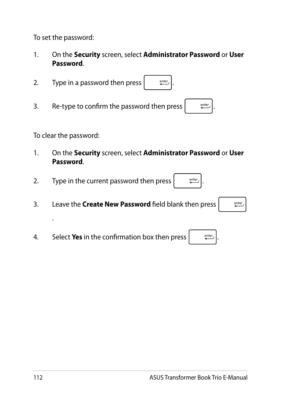 Asus TX201LA User Manual | Page 112 / 154