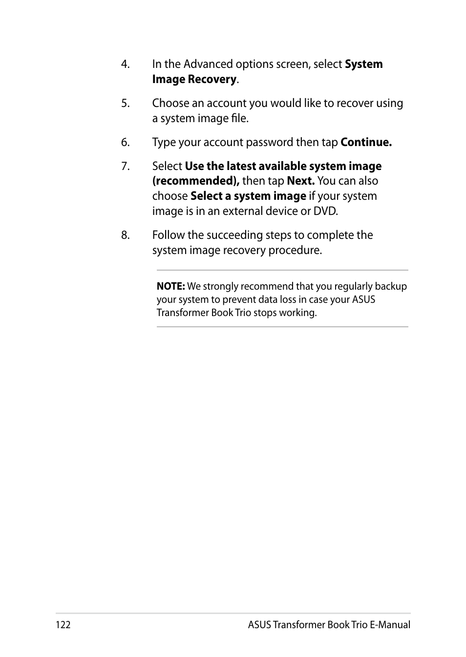 Asus TX201LA User Manual | Page 122 / 154