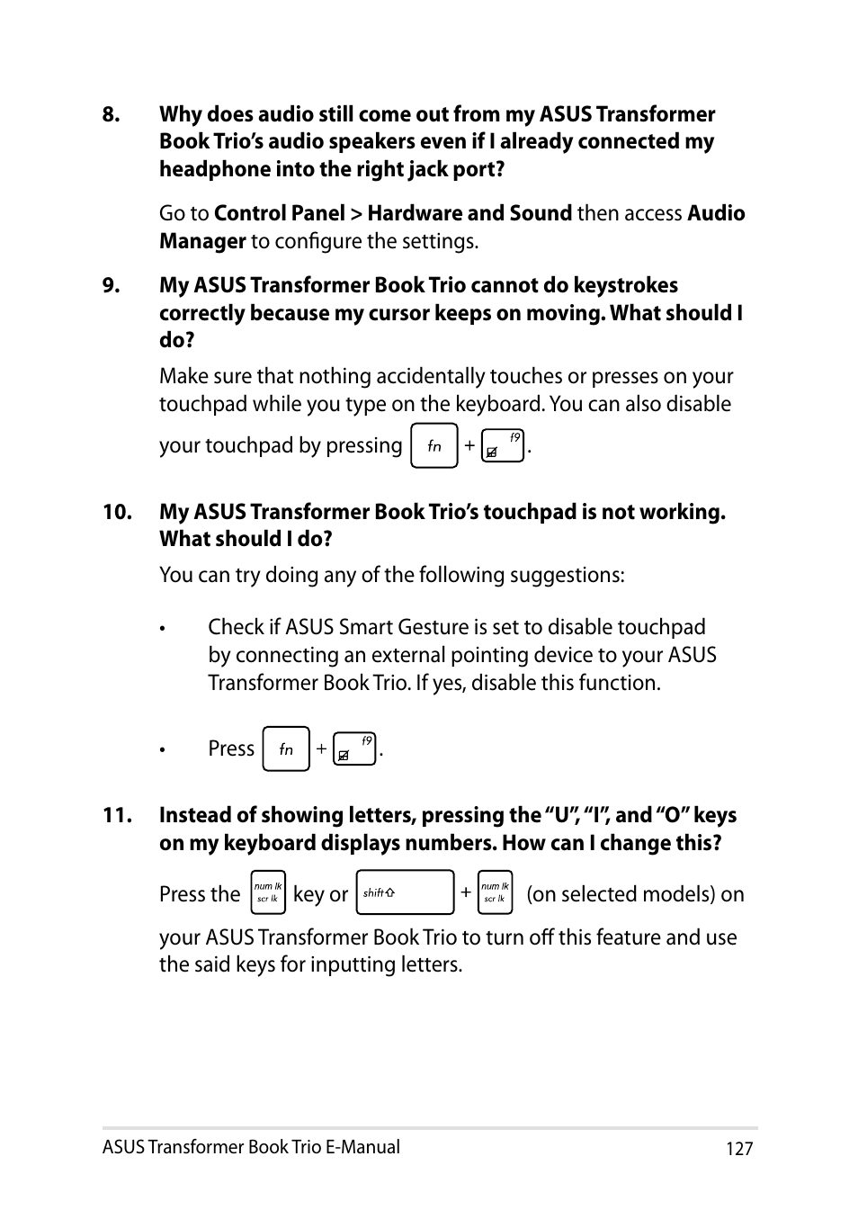 Asus TX201LA User Manual | Page 127 / 154