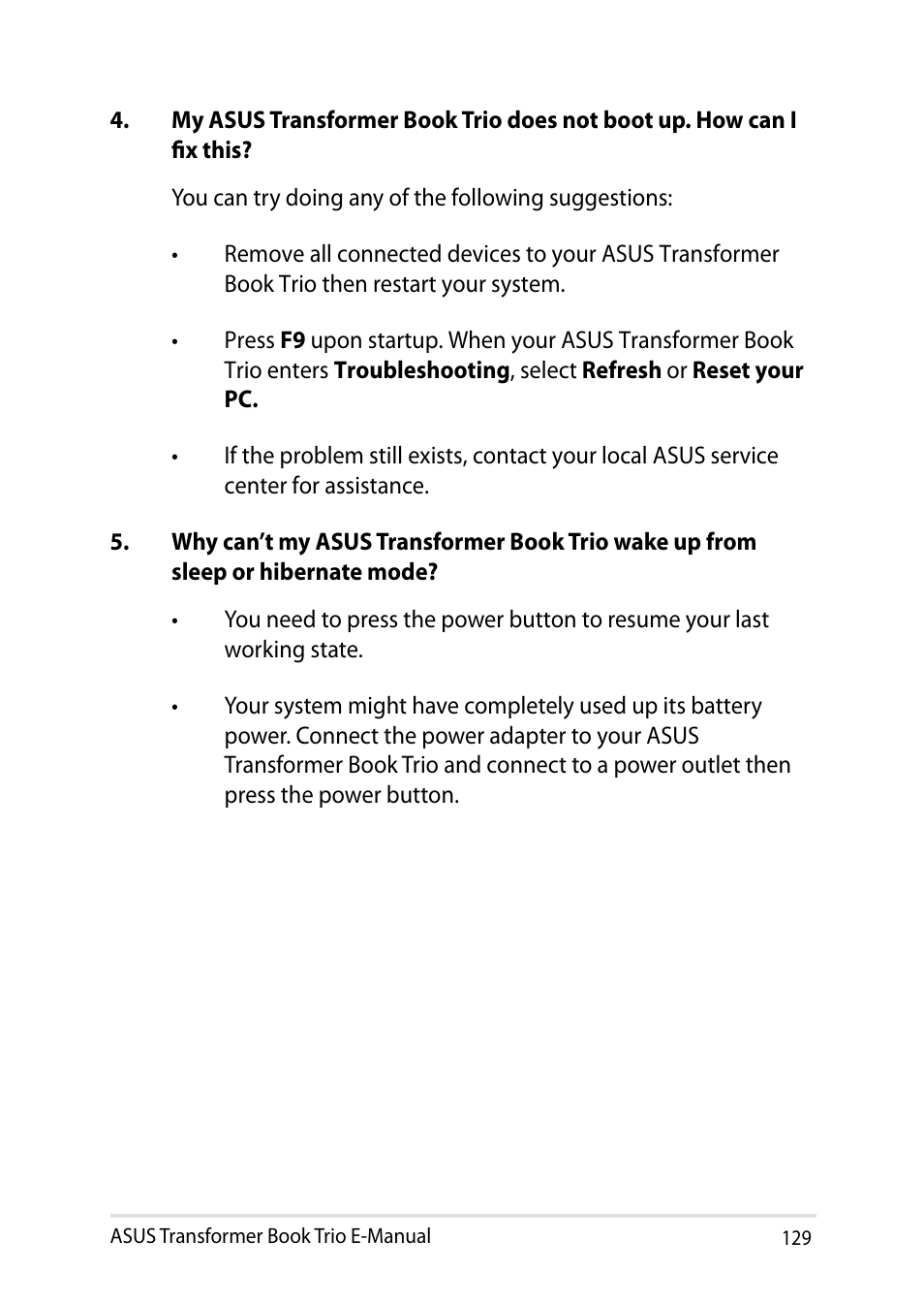 Asus TX201LA User Manual | Page 129 / 154