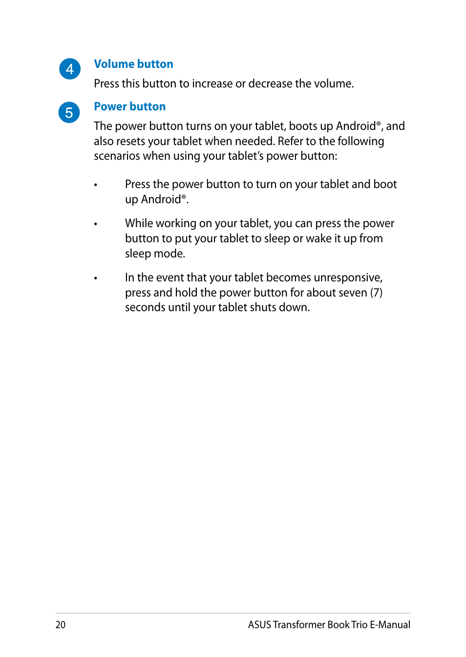 Asus TX201LA User Manual | Page 20 / 154