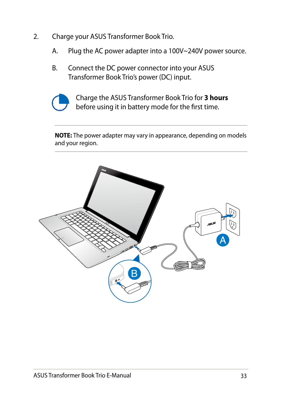 Asus TX201LA User Manual | Page 33 / 154