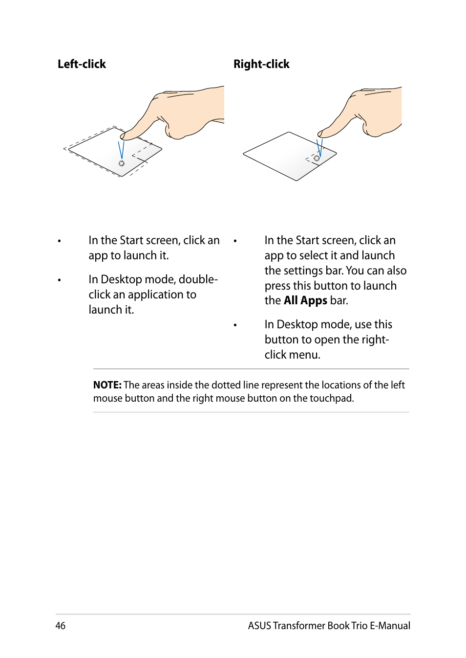 Asus TX201LA User Manual | Page 46 / 154