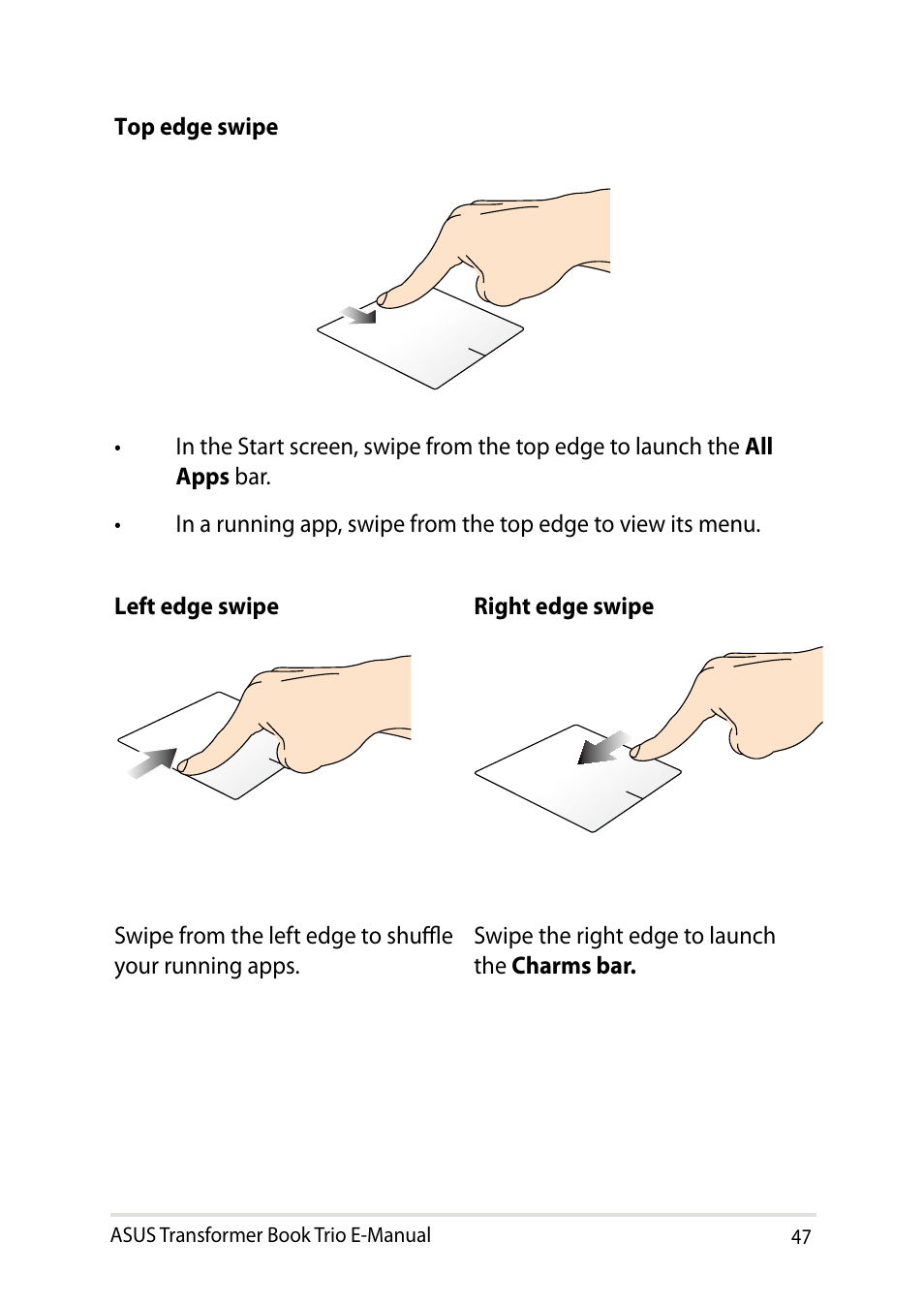 Asus TX201LA User Manual | Page 47 / 154