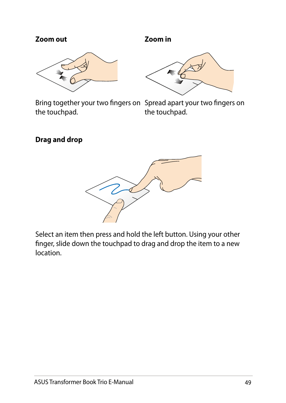 Asus TX201LA User Manual | Page 49 / 154