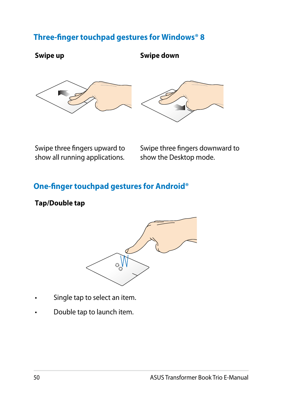 Asus TX201LA User Manual | Page 50 / 154