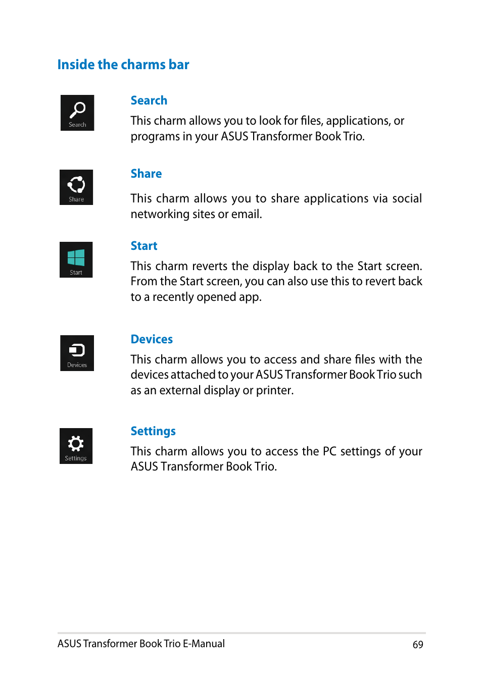 Asus TX201LA User Manual | Page 69 / 154