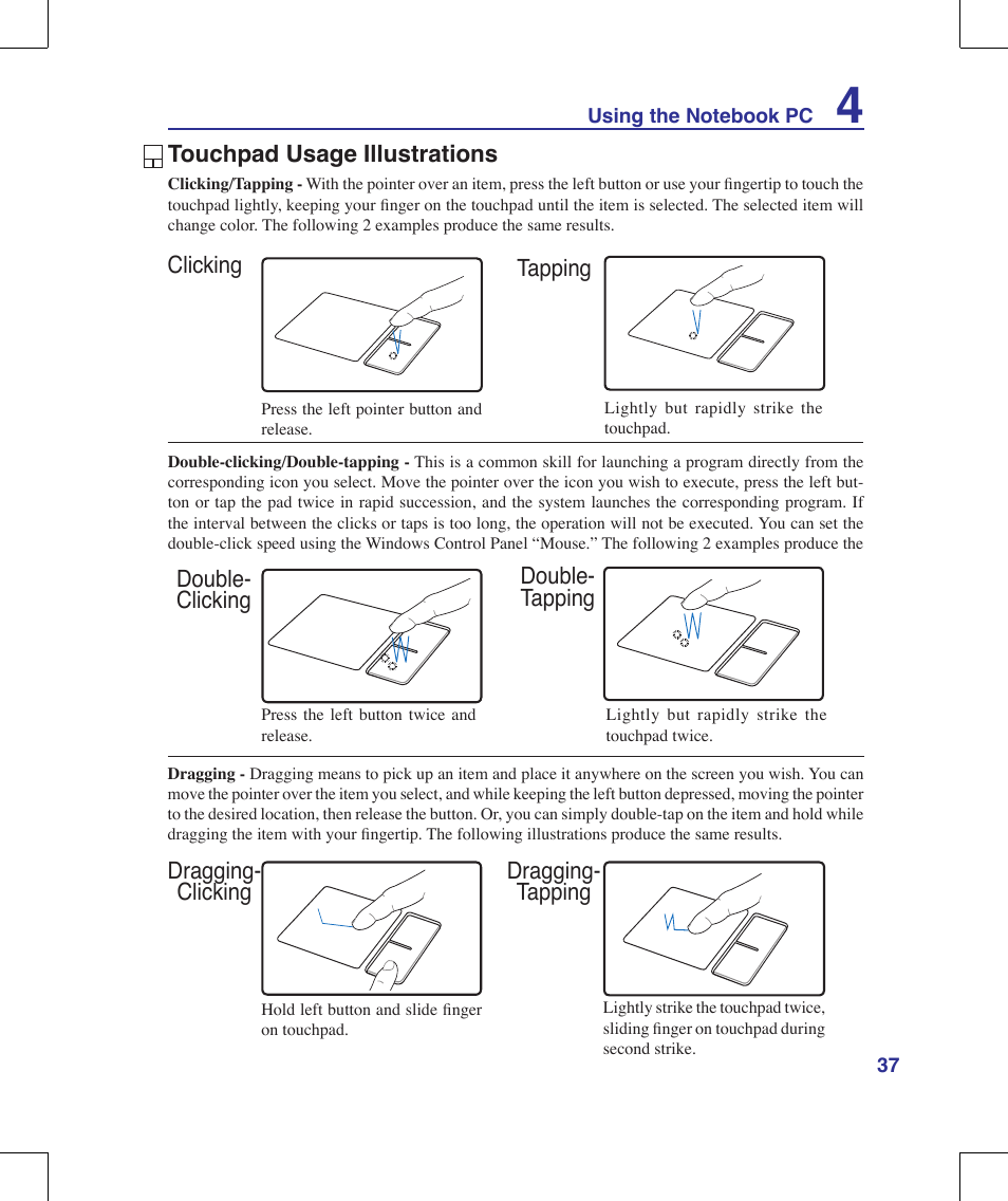 Asus R1E User Manual | Page 37 / 74