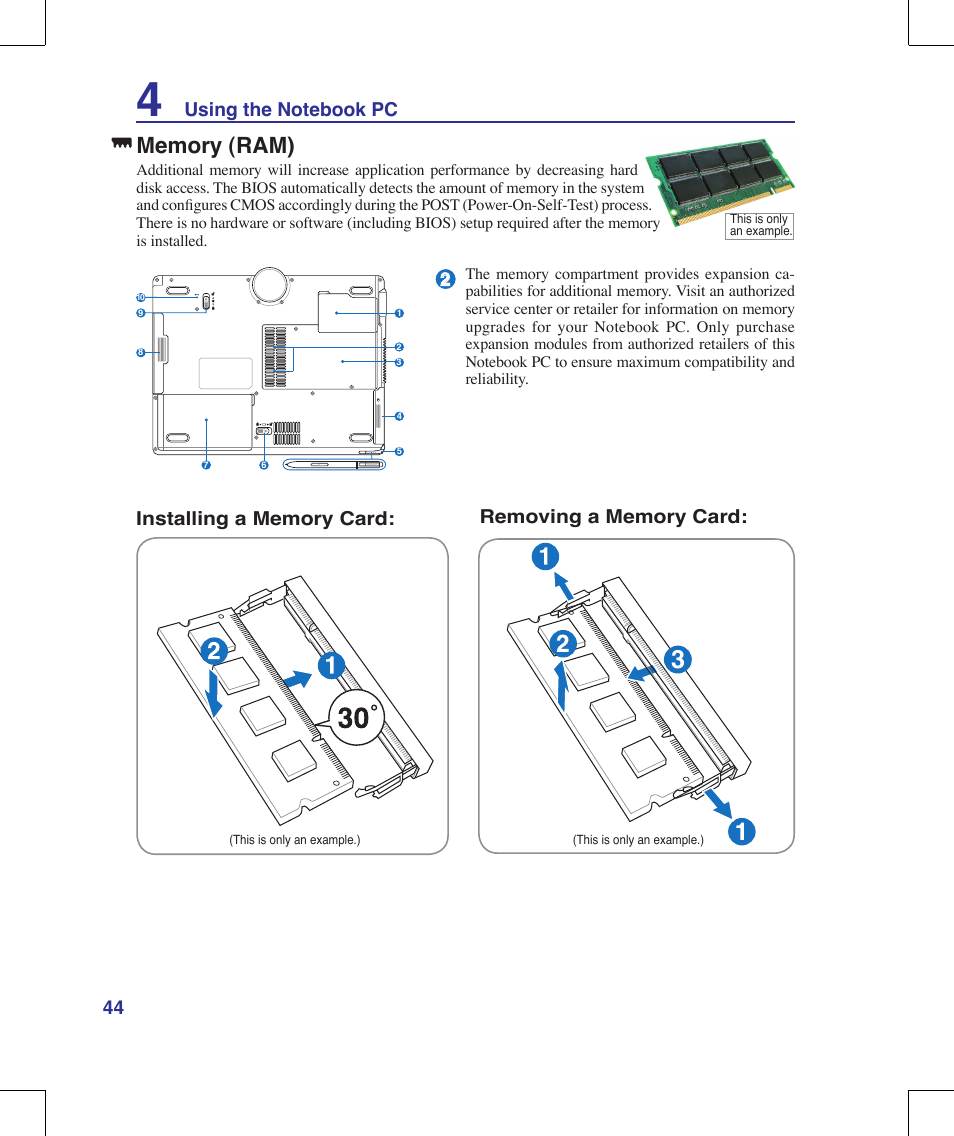 Asus R1E User Manual | Page 44 / 74