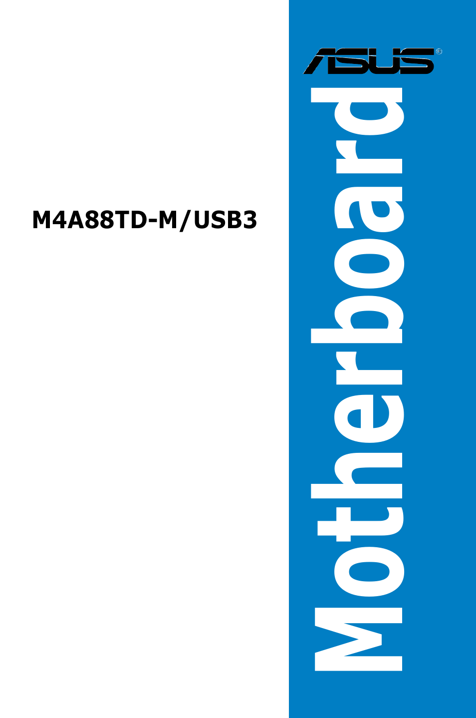 Asus M4A88TD-M/USB3 User Manual | 124 pages