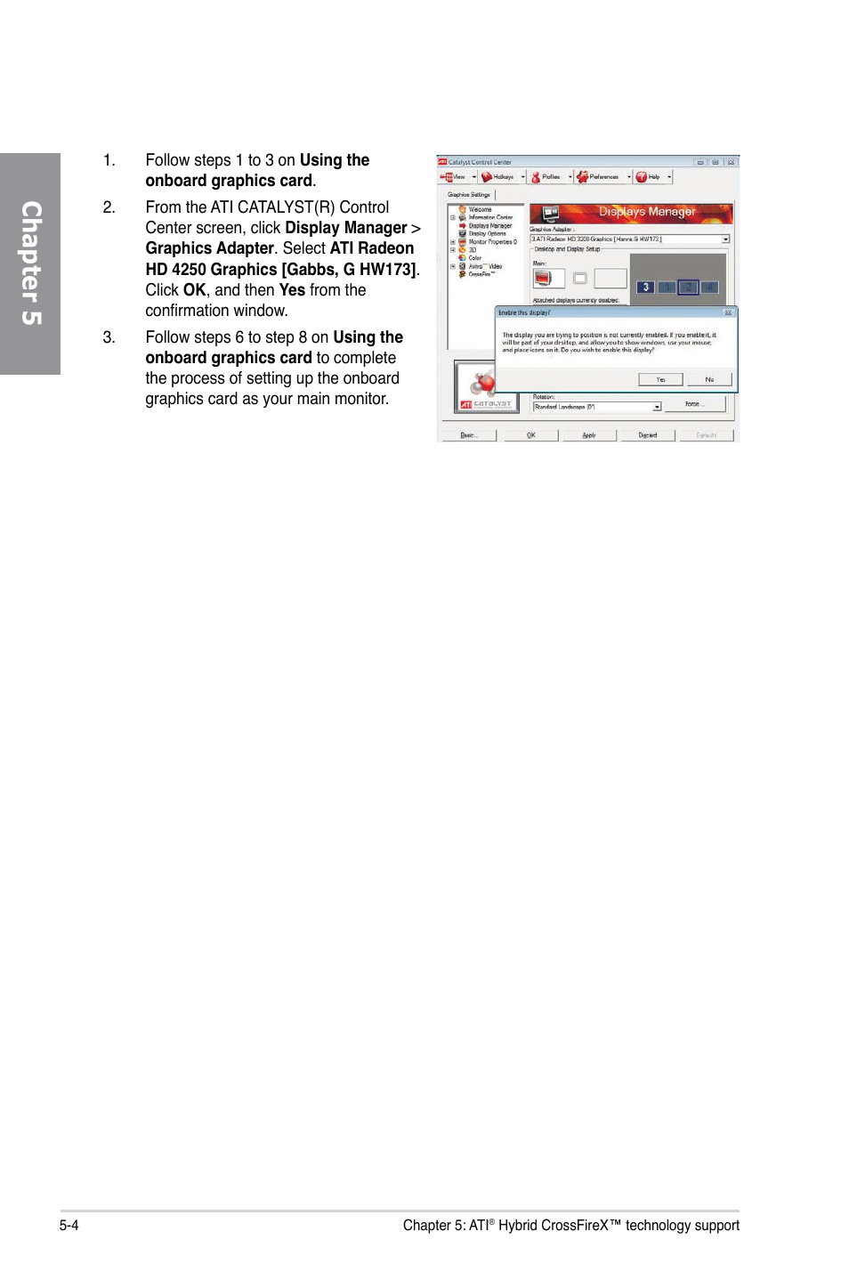 Chapter 5 | Asus M4A88TD-M/USB3 User Manual | Page 122 / 124