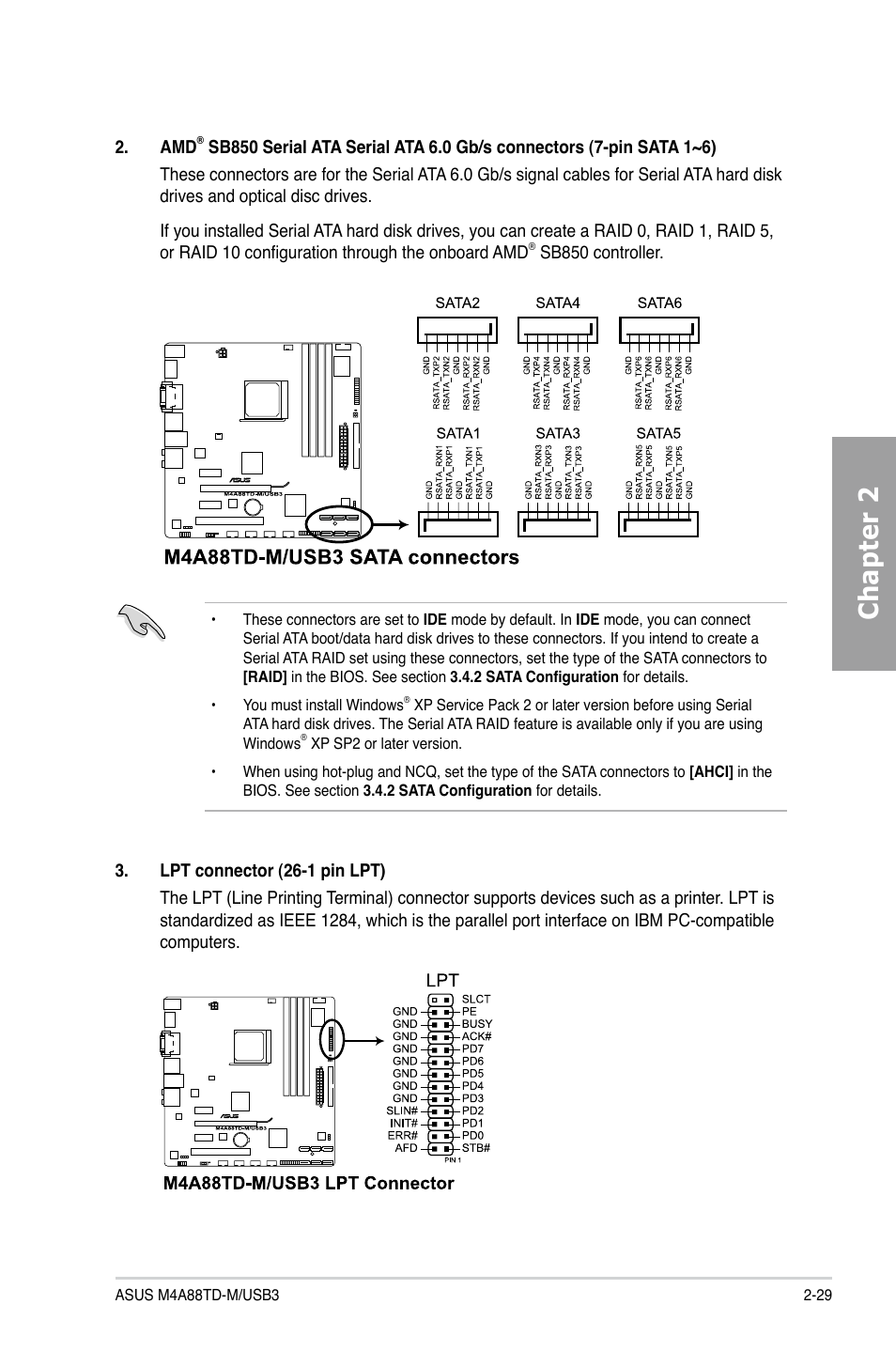 Chapter 2 | Asus M4A88TD-M/USB3 User Manual | Page 47 / 124