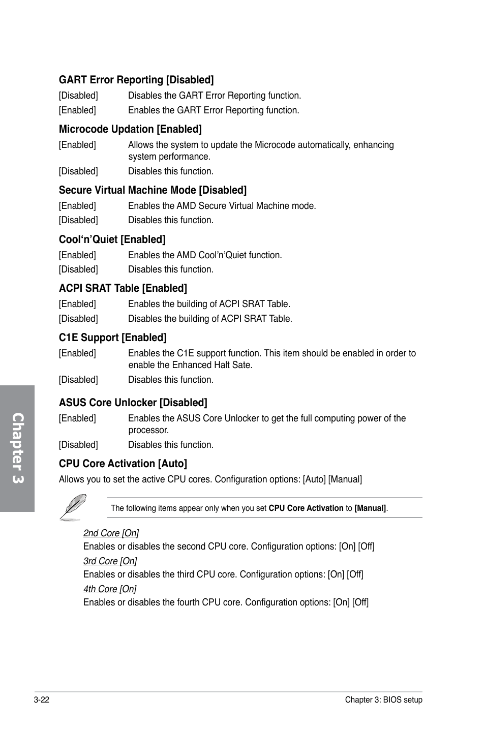 Chapter 3 | Asus M4A88TD-M/USB3 User Manual | Page 78 / 124