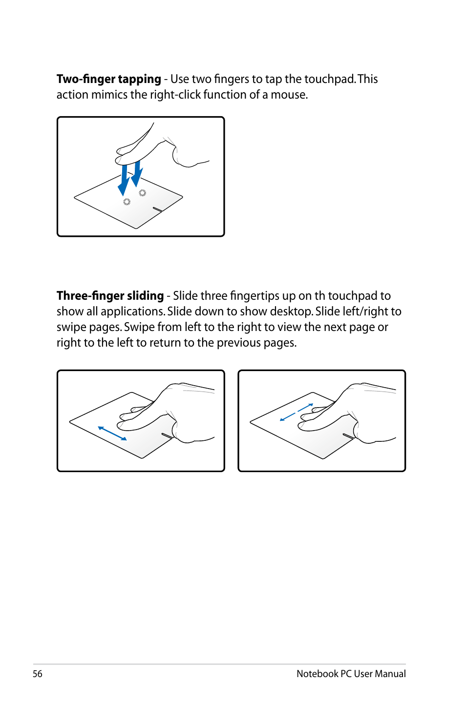 Asus R900VB User Manual | Page 56 / 122