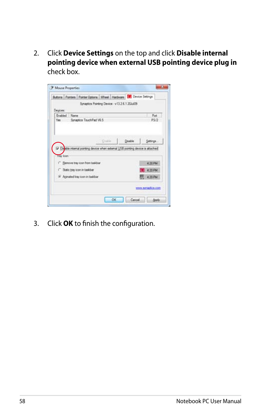 Asus R900VB User Manual | Page 58 / 122