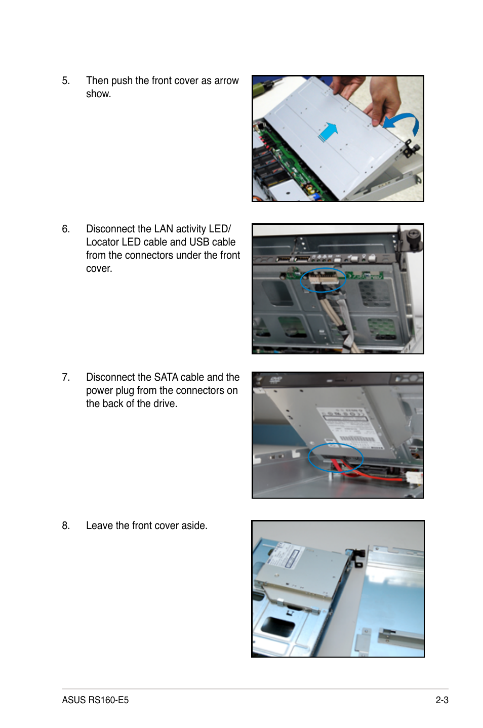 Asus RS160-E5 User Manual | Page 21 / 164
