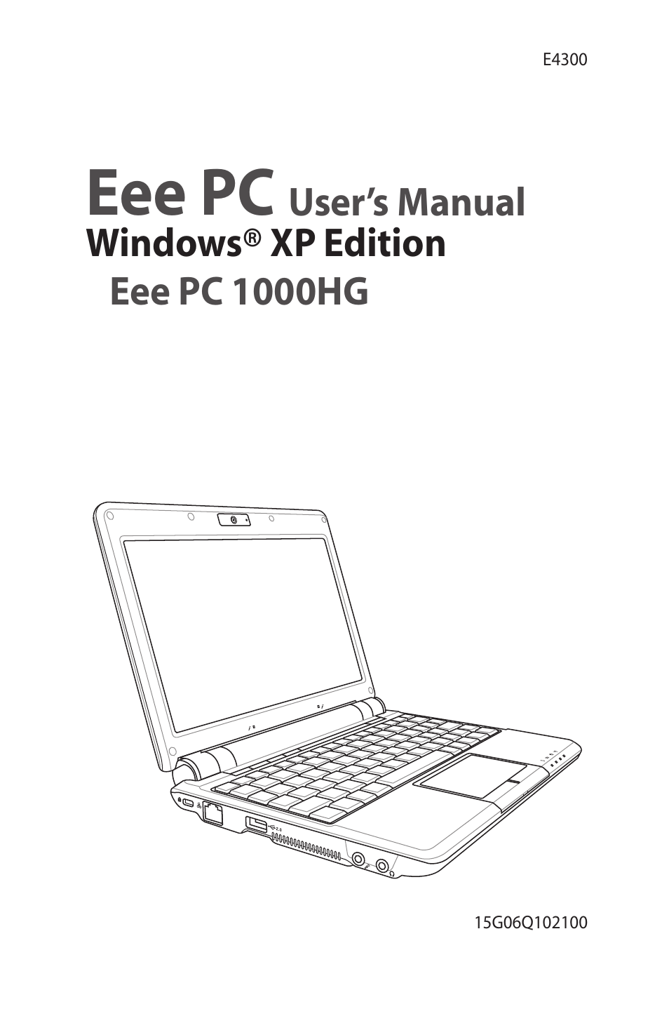 Asus Eee PC 1000HG User Manual | 88 pages