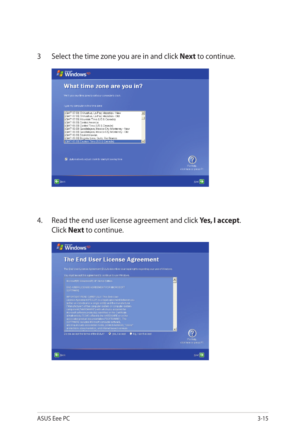 Asus Eee PC 1000HG User Manual | Page 39 / 88