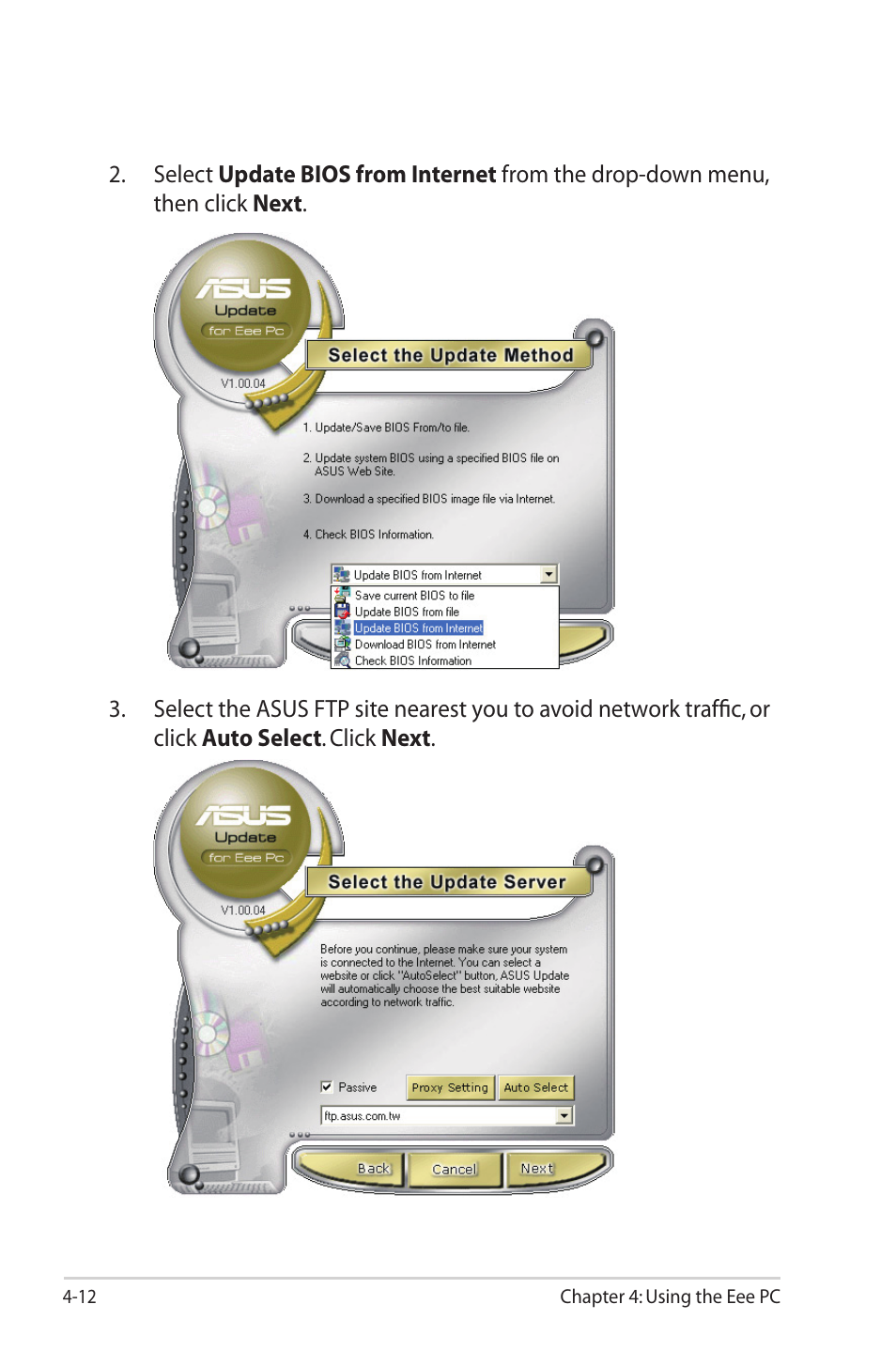 Asus Eee PC 1000HG User Manual | Page 56 / 88