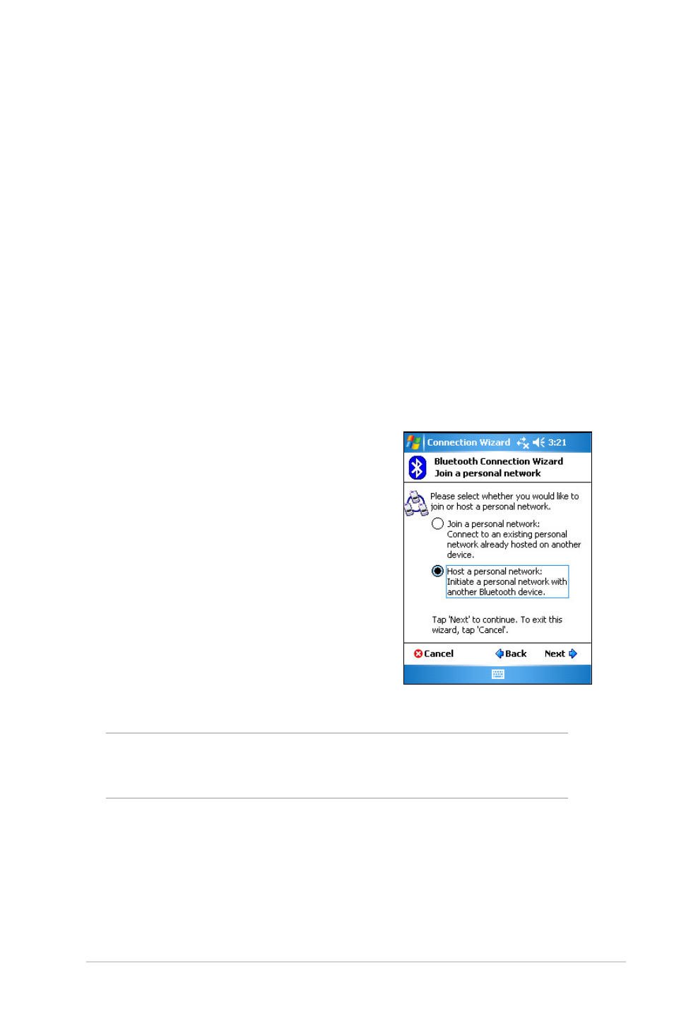 Bluetooth personal area network | Asus MYPAL A636 User Manual | Page 93 / 104