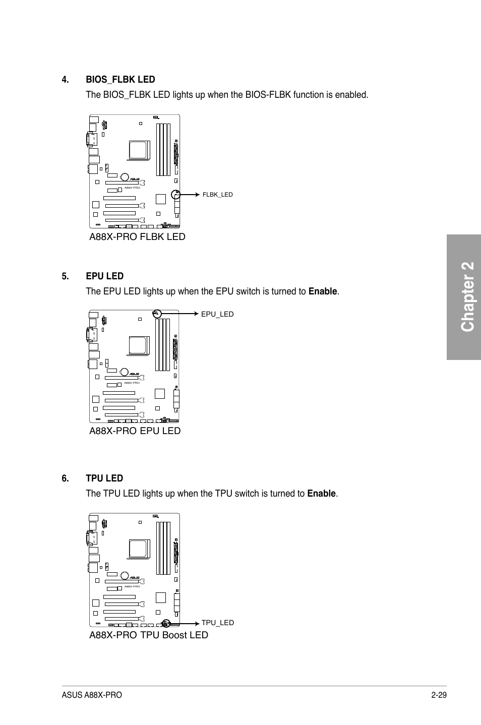 Chapter 2 | Asus A88X-PRO User Manual | Page 49 / 141