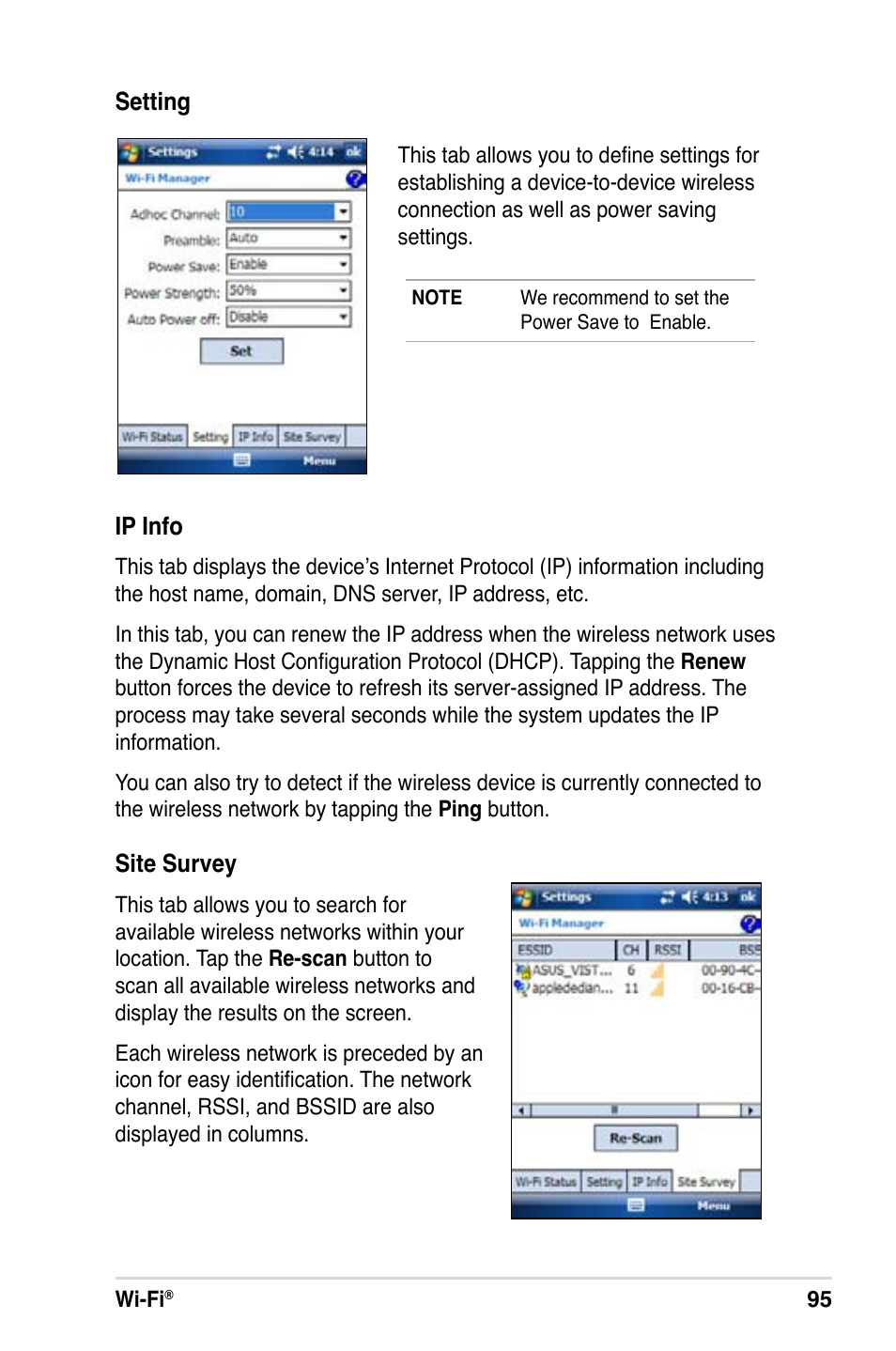 Asus MyPal A639 User Manual | Page 101 / 106