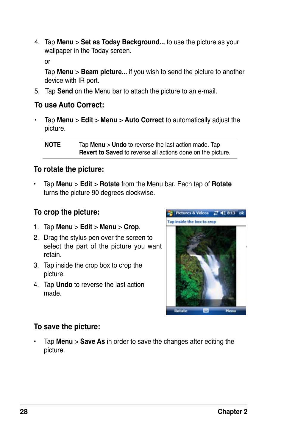 Asus MyPal A639 User Manual | Page 34 / 106