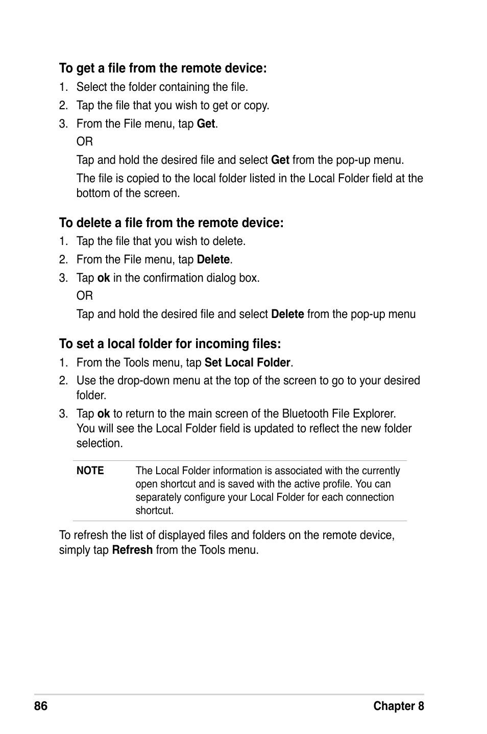 Asus MyPal A639 User Manual | Page 92 / 106