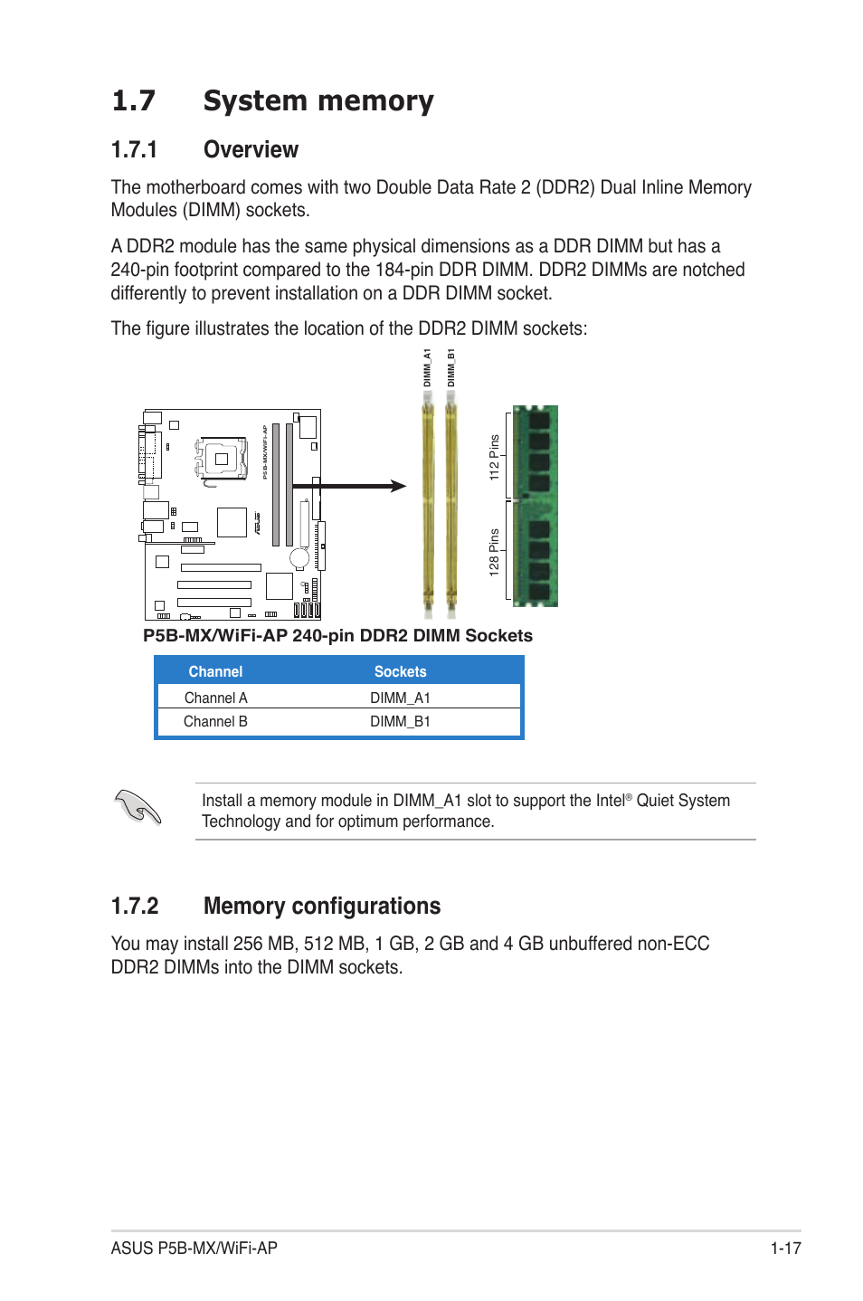 1 overview | Asus P5B-MX/WIFI-AP User Manual | Page 29 / 94