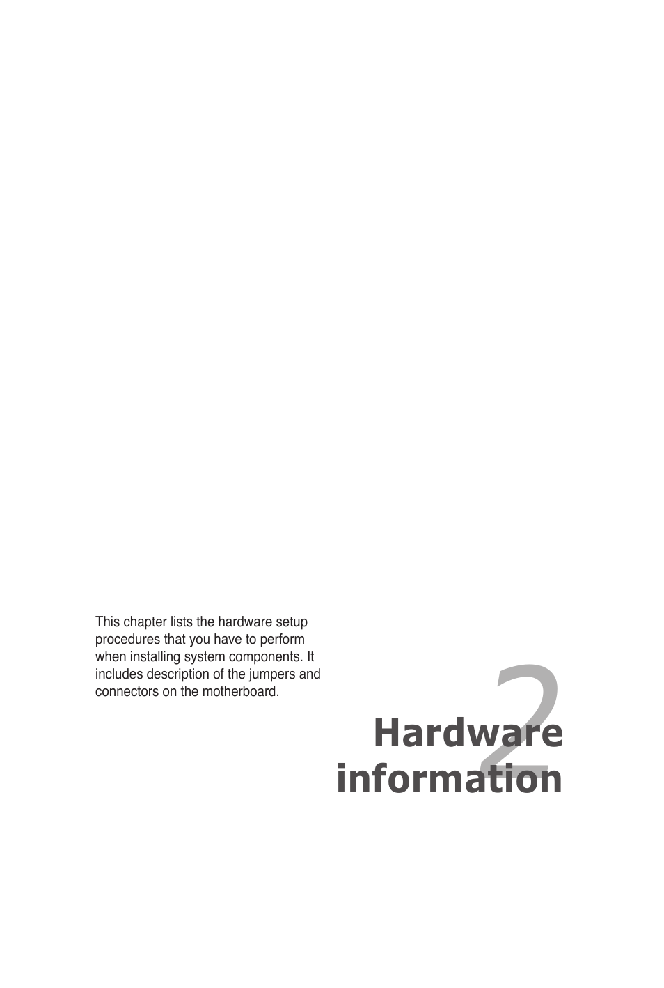 Asus Z8PE-D12 User Manual | Page 21 / 170