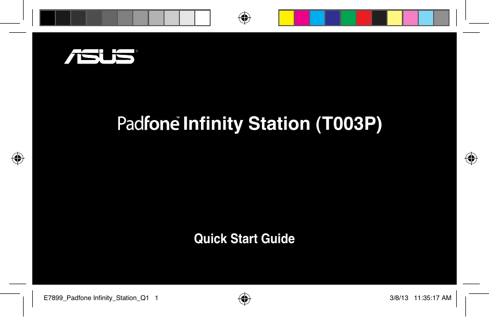 Asus PadFone Infinity User Manual | 12 pages