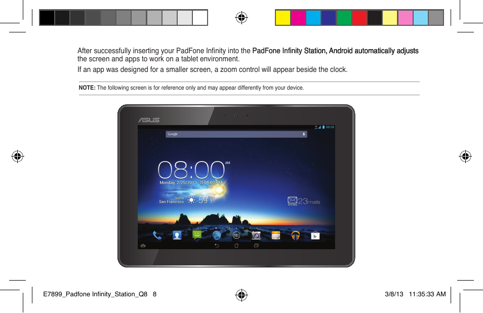 Asus PadFone Infinity User Manual | Page 8 / 12