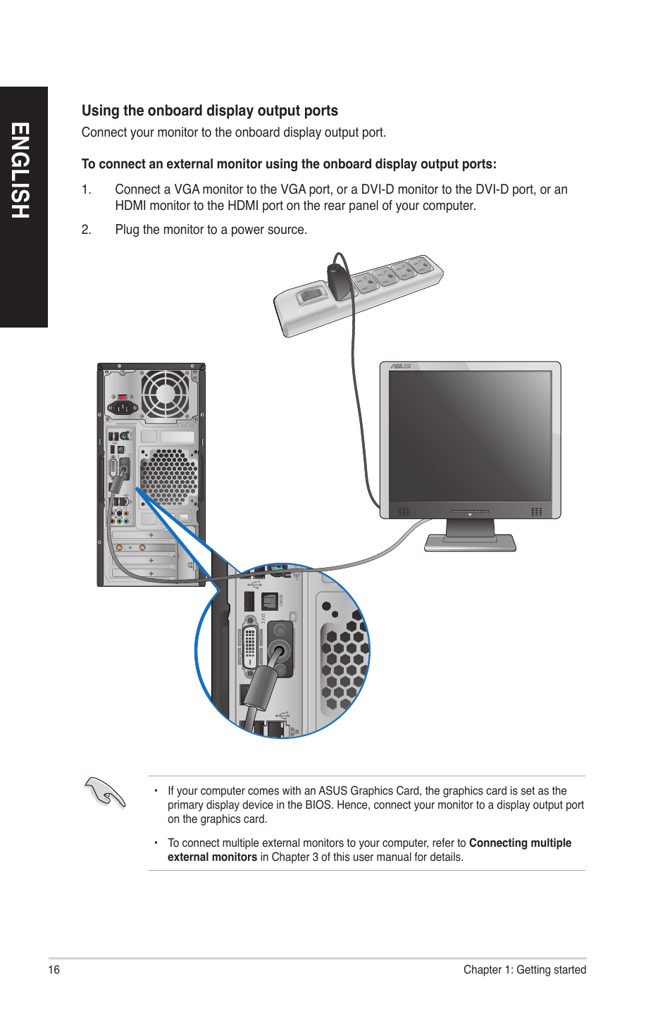 En gl is h en gl is h en gl is h en gl is h | Asus CM1740 User Manual | Page 16 / 70