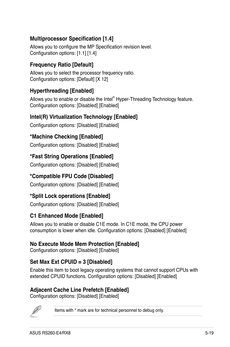 Asus RS260-E4/RX8 User Manual | Page 105 / 182