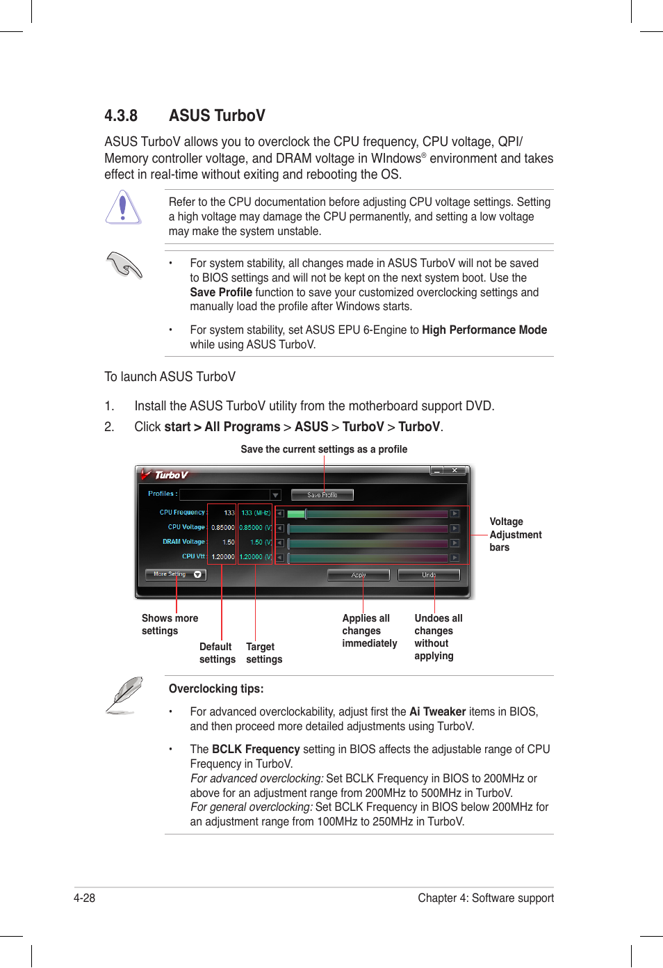 8 asus turbov, Asus turbov -28 | Asus P6T6 WS Revolution User Manual | Page 136 / 184