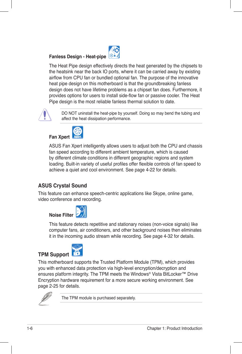 Asus P6T6 WS Revolution User Manual | Page 22 / 184