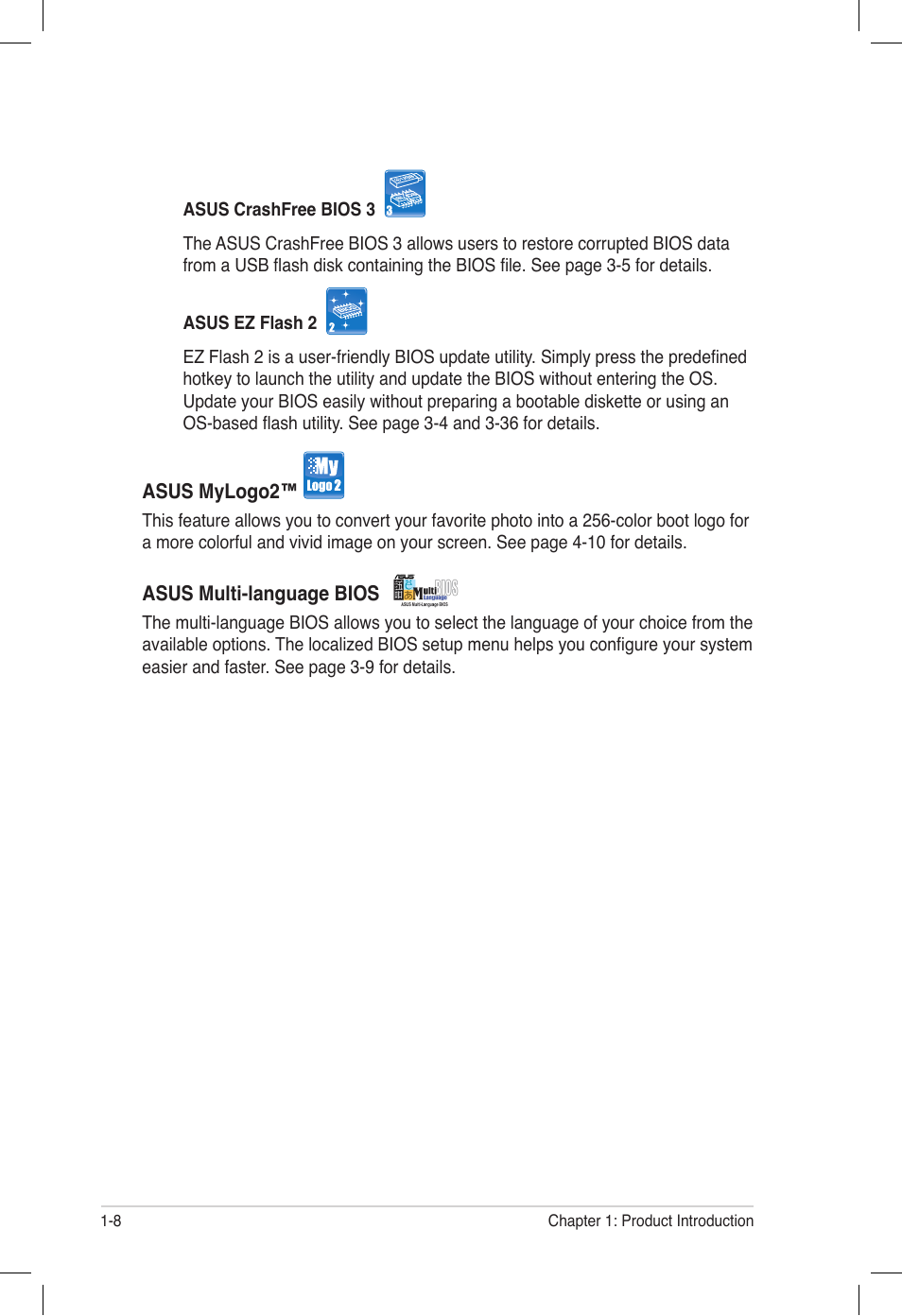 Asus P6T6 WS Revolution User Manual | Page 24 / 184