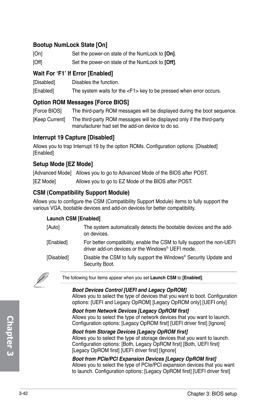 Chapter 3 | Asus Z87M-PLUS User Manual | Page 100 / 164