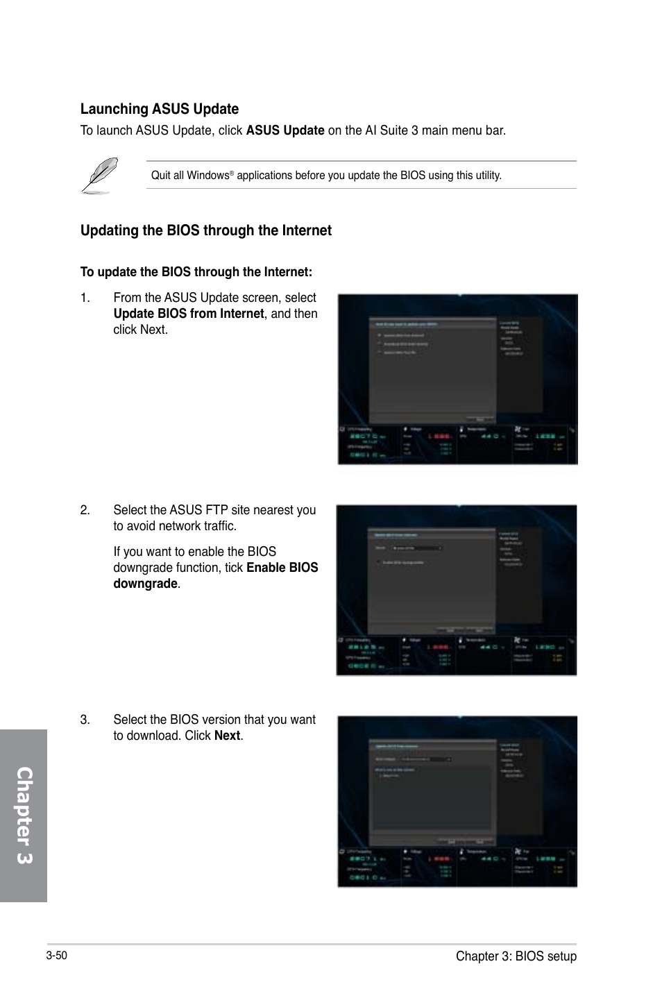 Chapter 3 | Asus Z87M-PLUS User Manual | Page 108 / 164