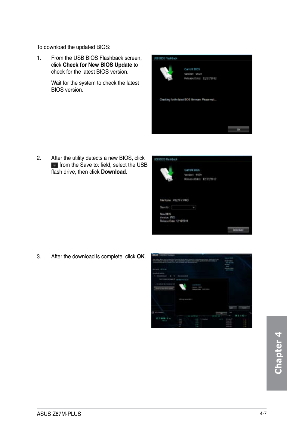 Chapter 4 | Asus Z87M-PLUS User Manual | Page 123 / 164