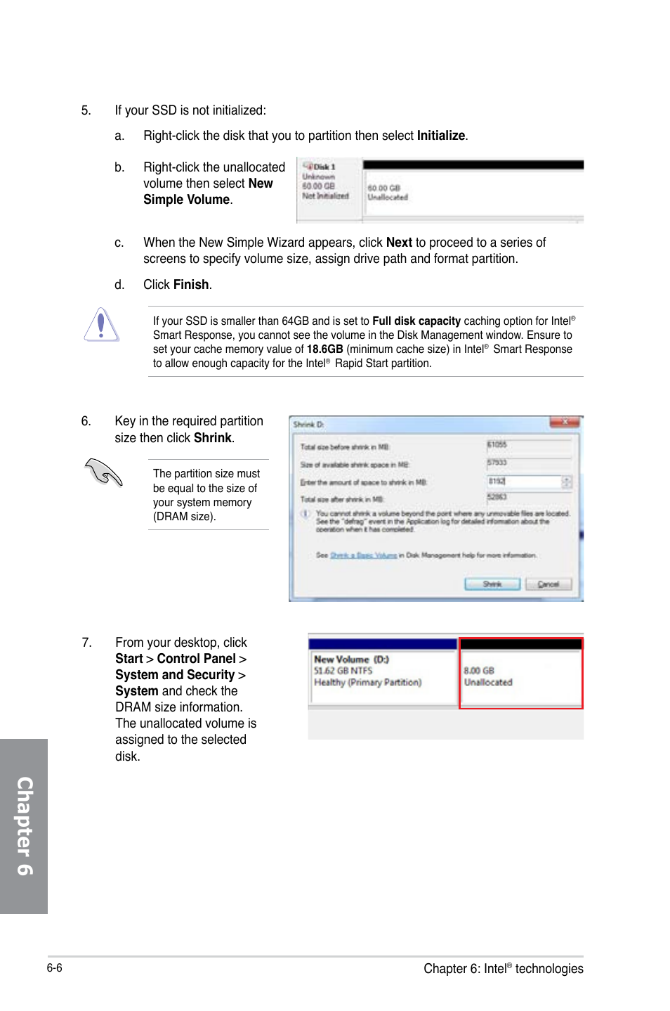 Chapter 6 | Asus Z87M-PLUS User Manual | Page 146 / 164