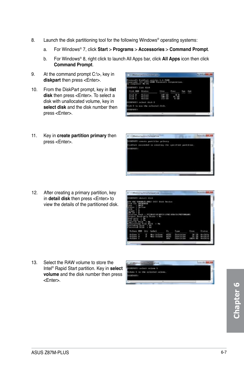 Chapter 6 | Asus Z87M-PLUS User Manual | Page 147 / 164