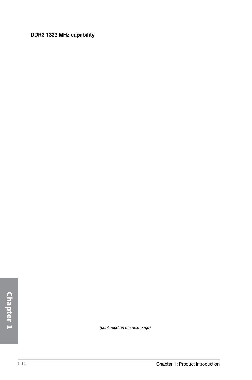 Chapter 1 | Asus Z87M-PLUS User Manual | Page 28 / 164