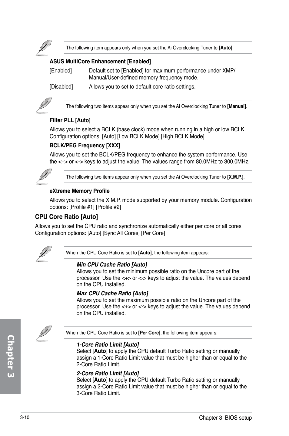 Chapter 3 | Asus Z87M-PLUS User Manual | Page 68 / 164