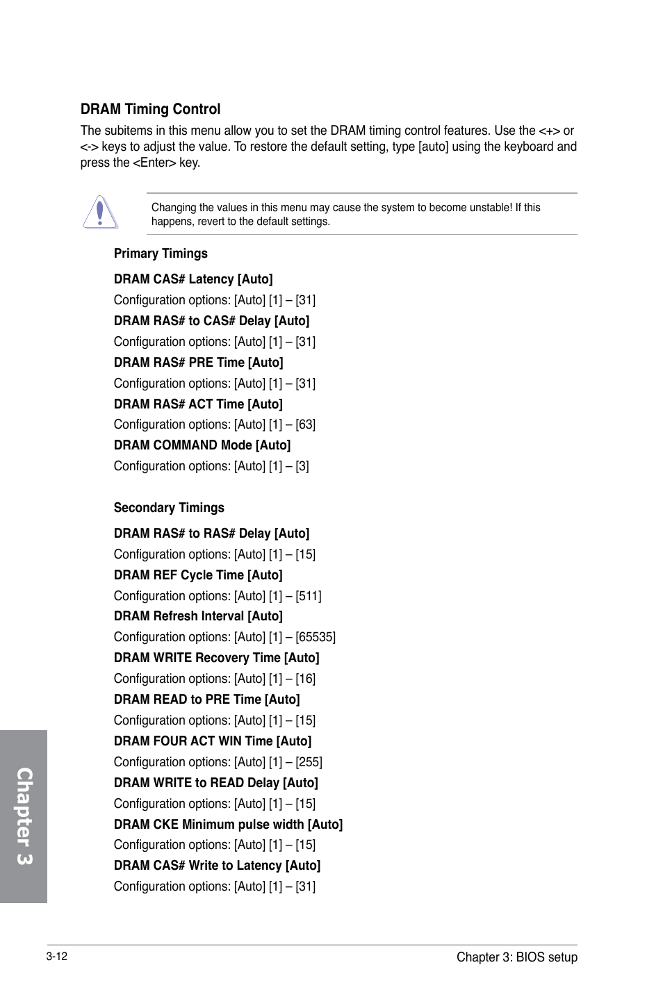 Chapter 3 | Asus Z87M-PLUS User Manual | Page 70 / 164